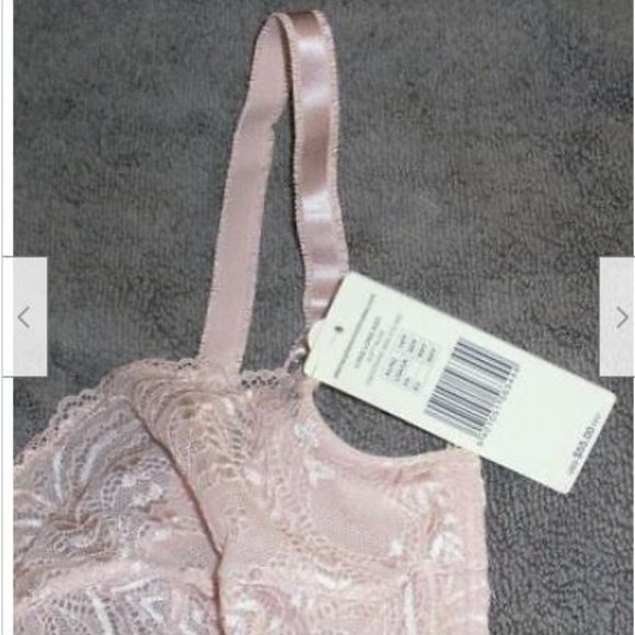 NWT Elle Macpherson Long Long Ago Underwire Bra Soft Nude 36FF - Picture 5 of 6